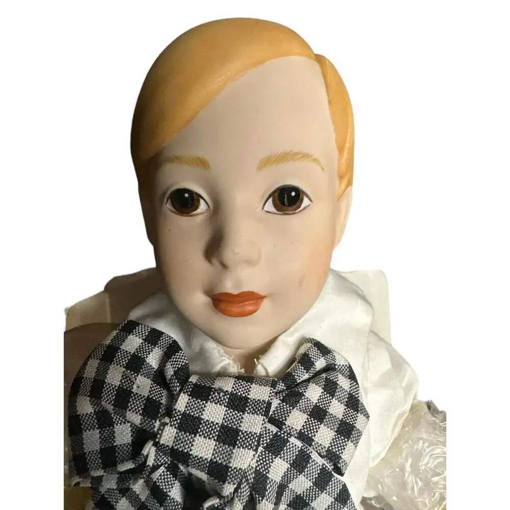Doll This is a 12 inch Franklin Heirloom Porcelain Doll (Ralston). It is in new